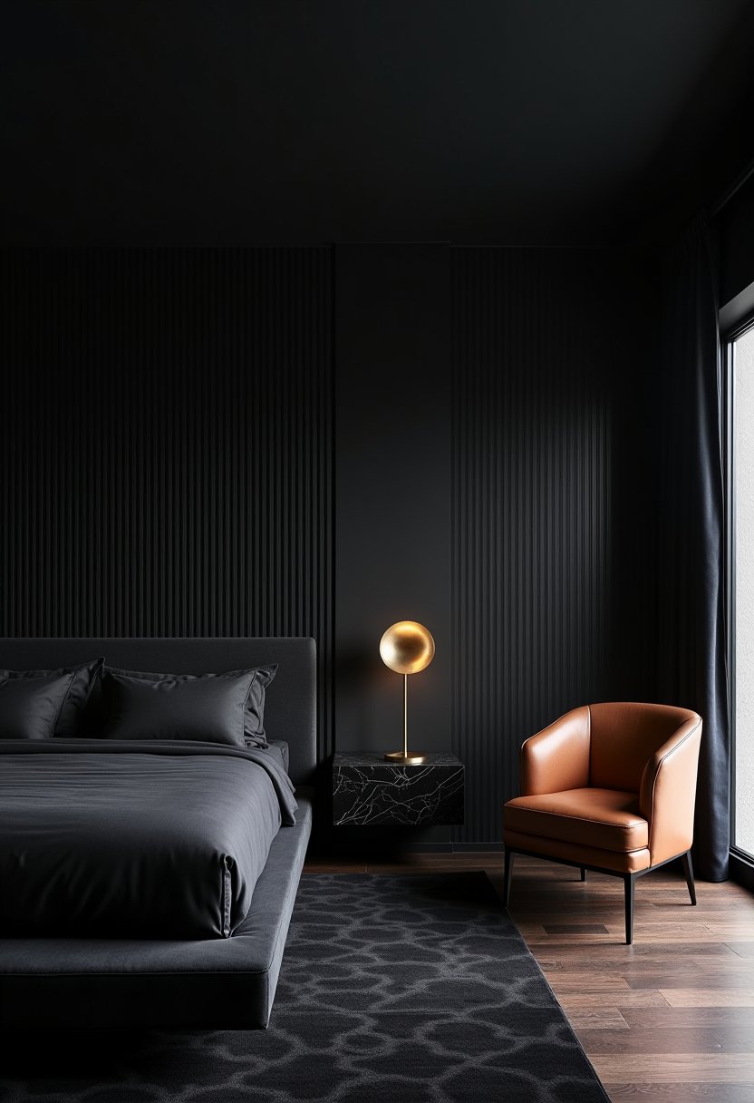 Minimalist Noir Sanctuary