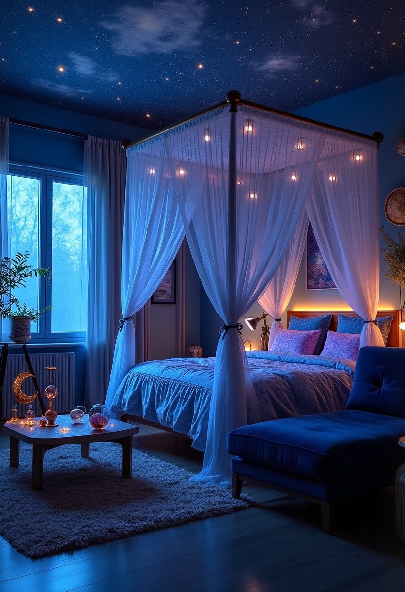 Mystical Celestial-Themed Room