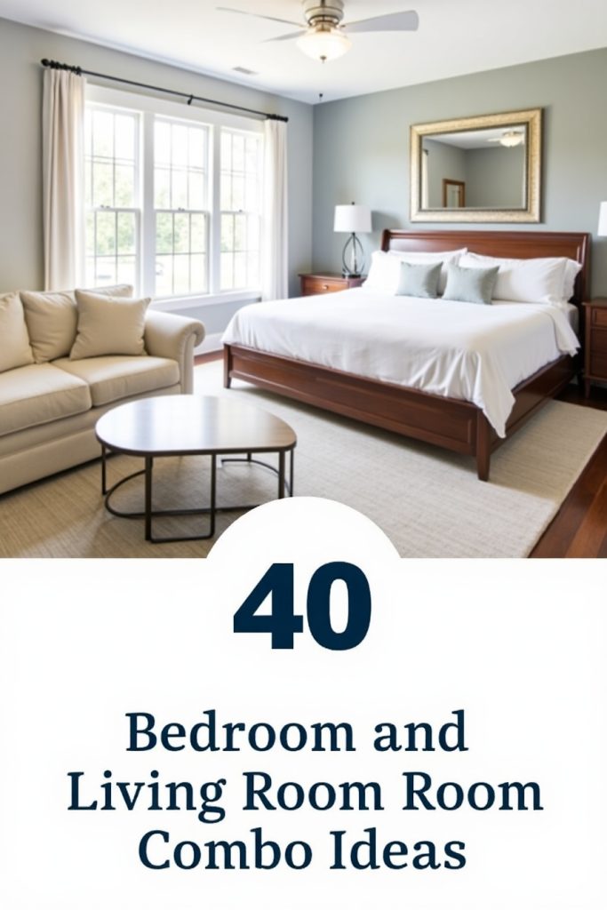 40 Bedroom and Living Room Combo Ideas – VivyNest
