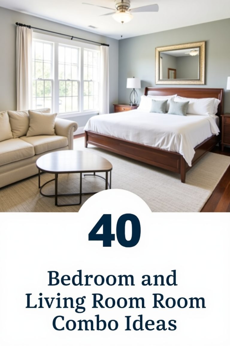 40 Bedroom and Living Room Combo Ideas – VivyNest