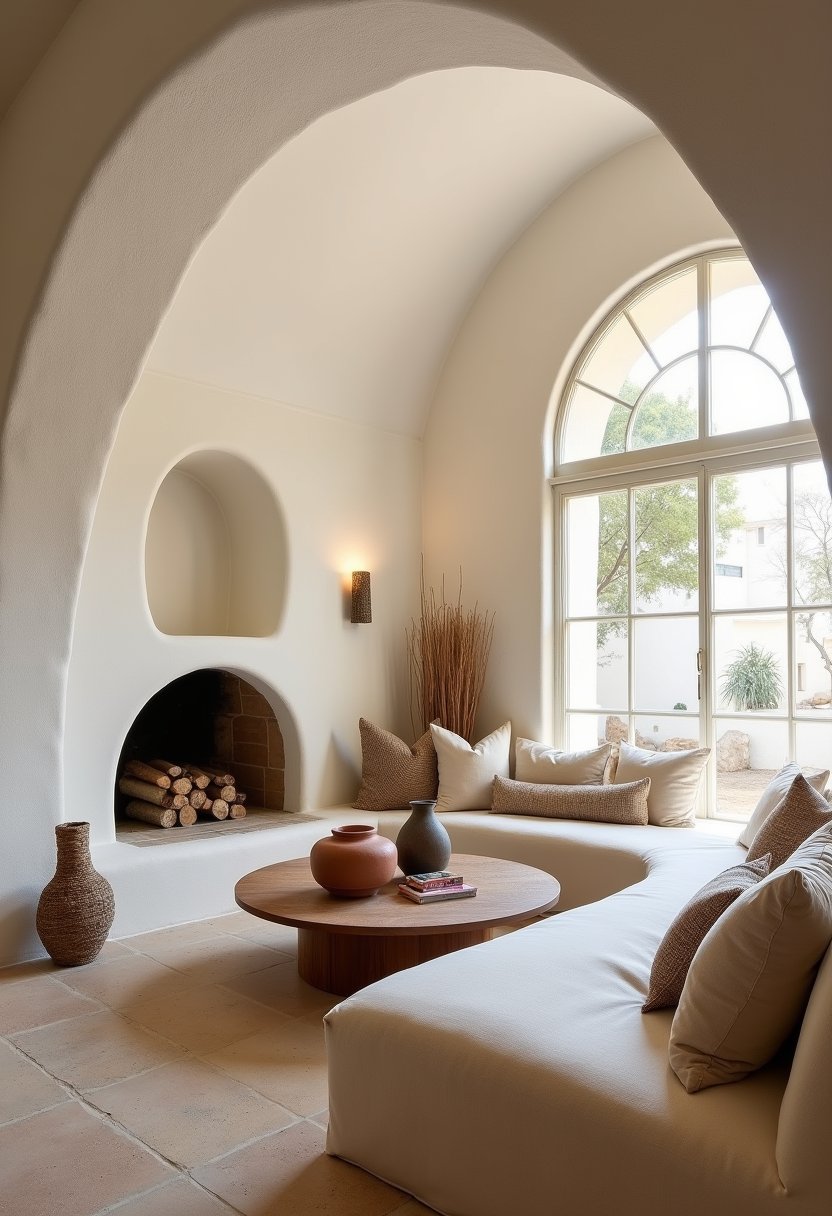 Rustic Mediterranean Cave-Inspired Retreat