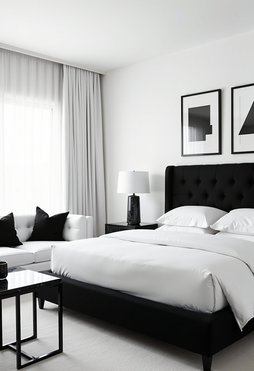Elegant Monochrome Retreat