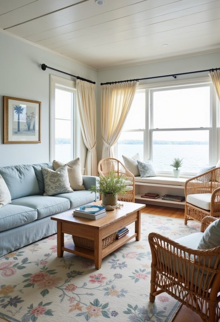 30 Lake House Living Room Ideas – VivyNest