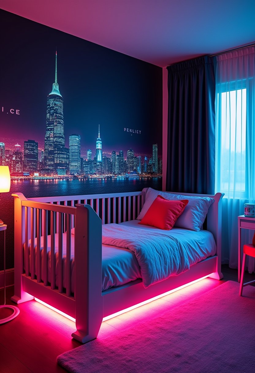 Futuristic Neon Glow