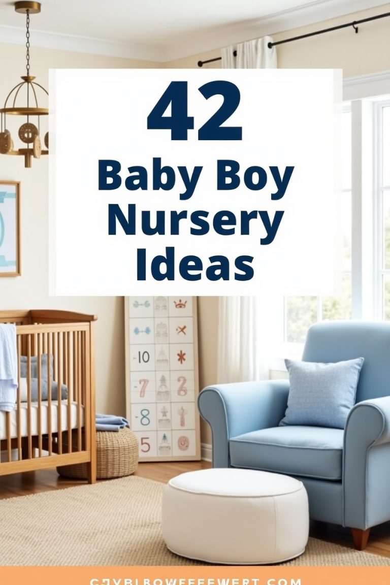 42 Baby Boy Nursery Ideas – VivyNest