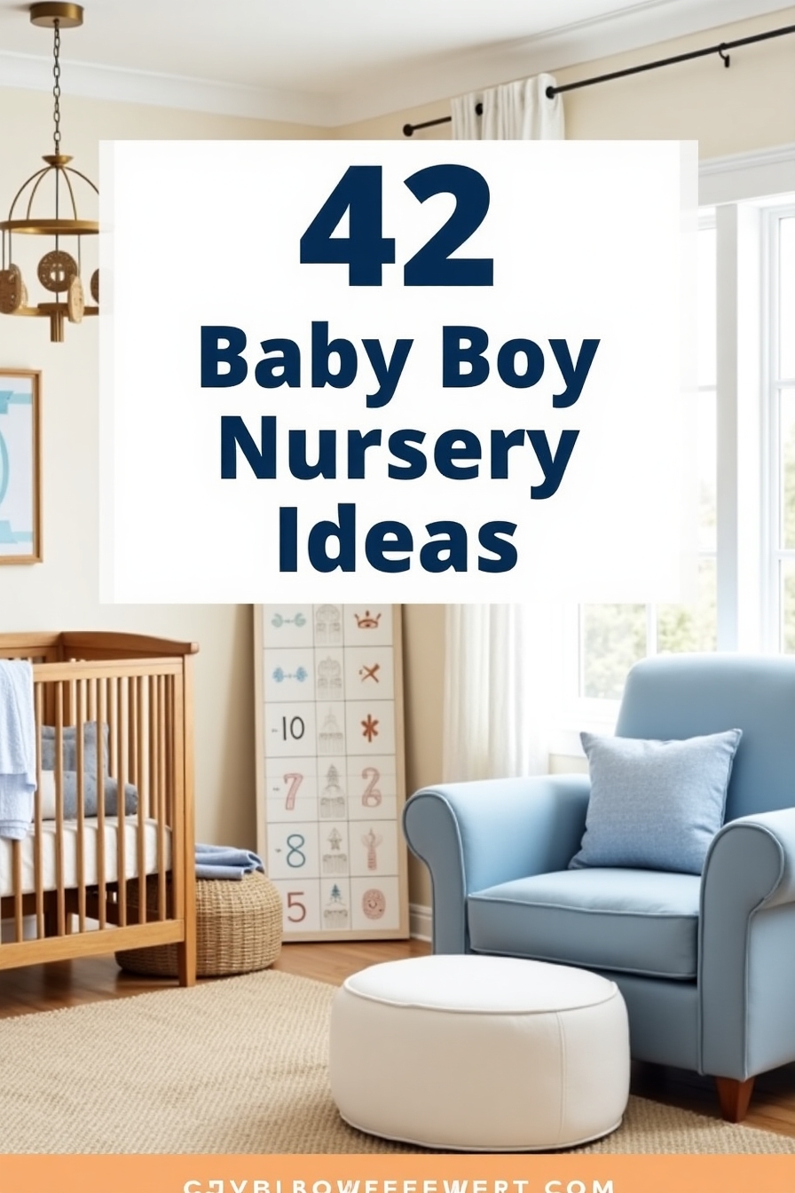 42 Baby Boy Nursery Ideas