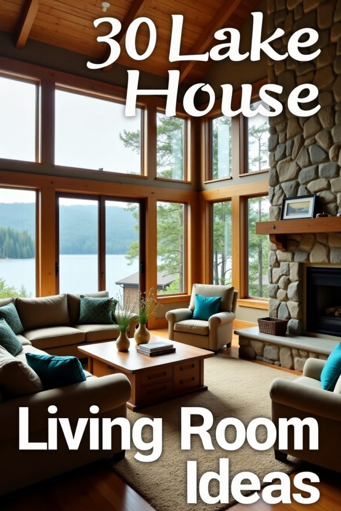 30 Lake House Living Room Ideas – VivyNest