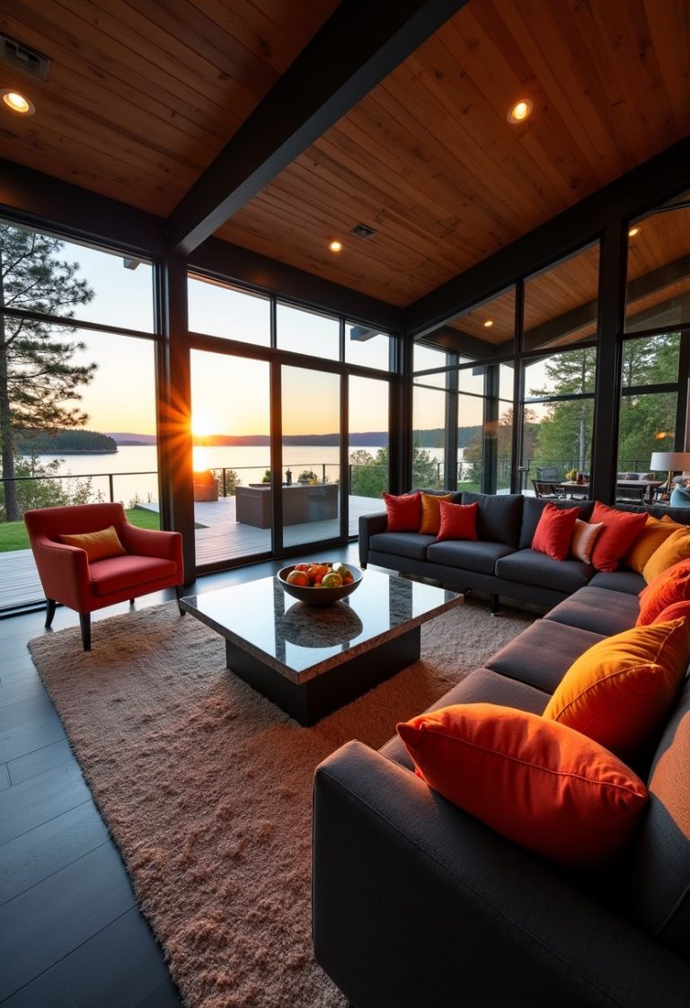 30 Lake House Living Room Ideas – VivyNest