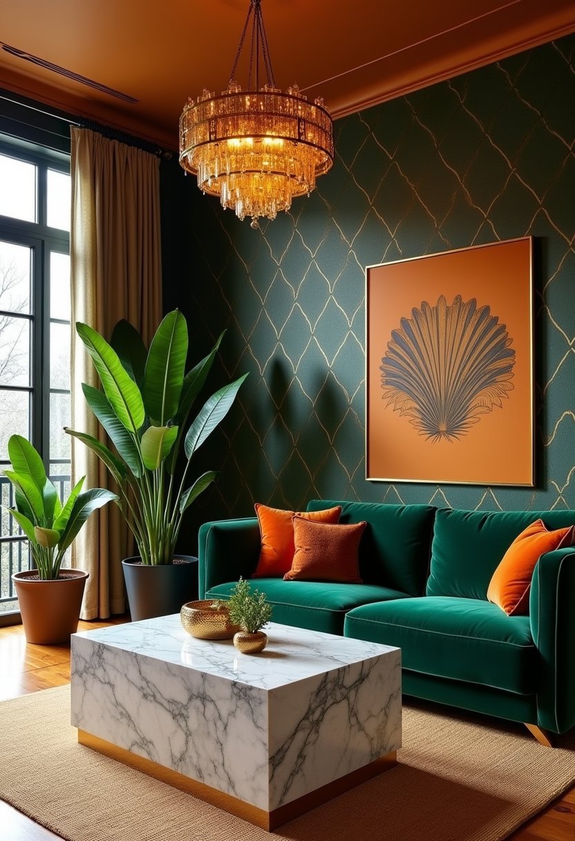 Art Deco Earthy Retreat
