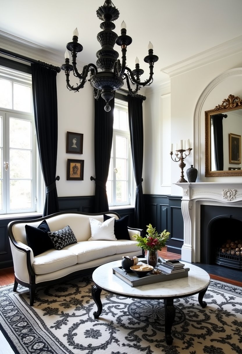 Classic Monochrome Elegance