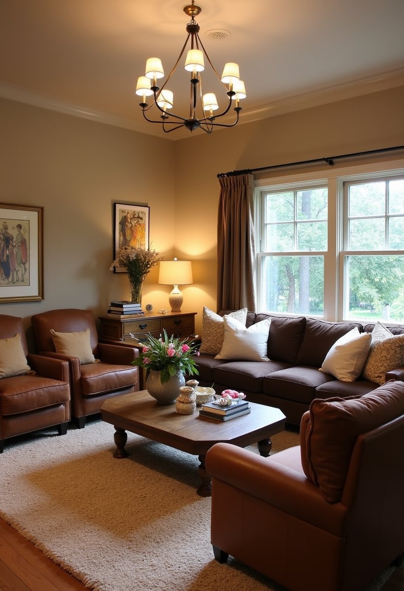Cozy Cottage with Warm Tones