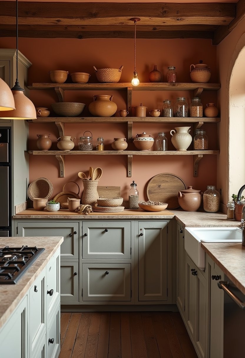 Artisan Open Shelving