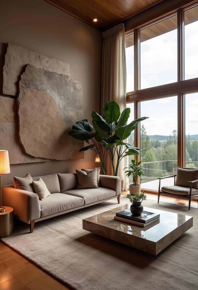 Natural Elegance with Stone