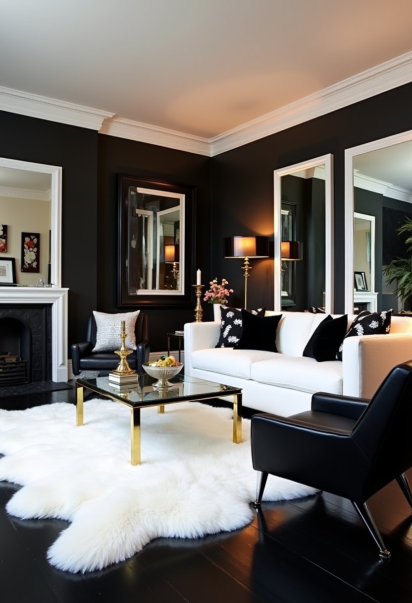 Glamorous Black and White Chic