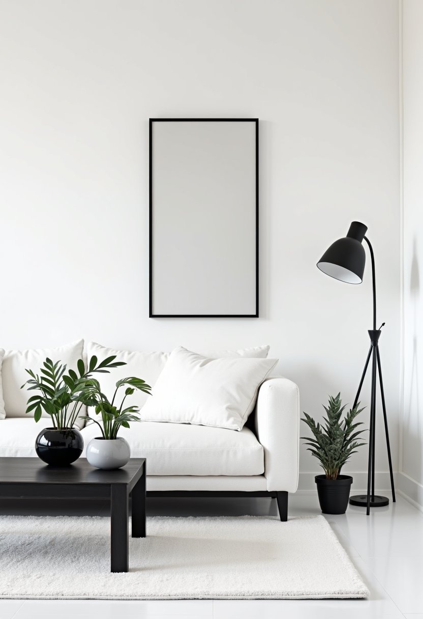 Black and White Zen Minimalism