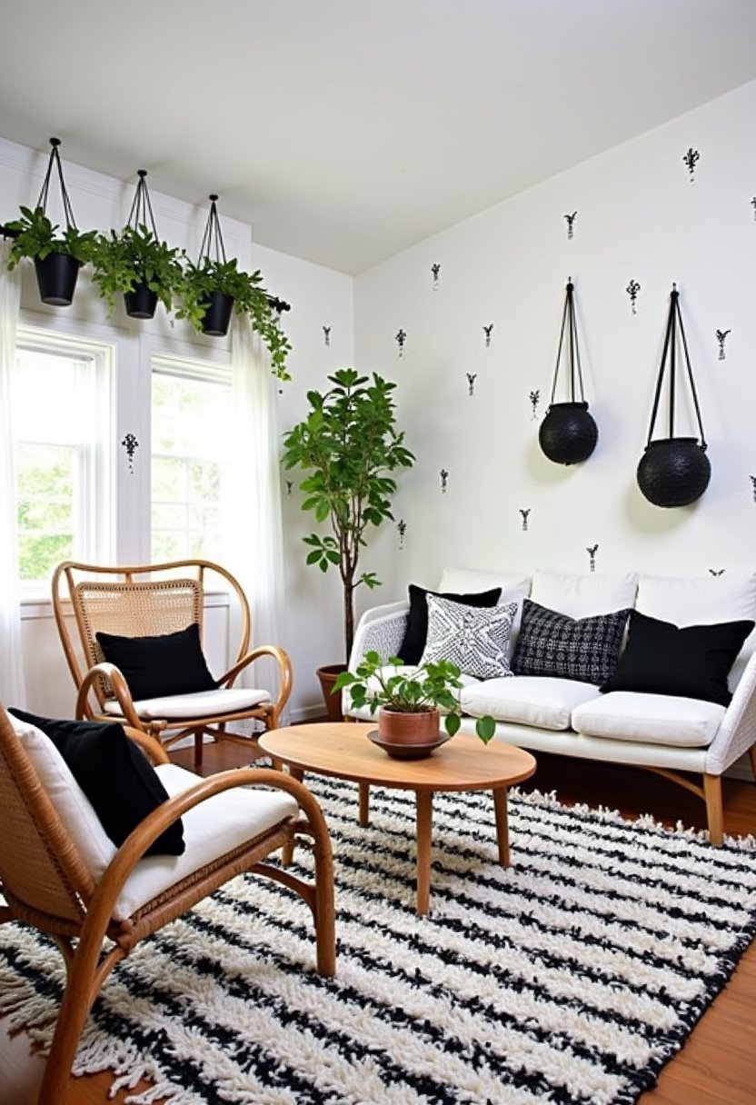 Black and White Bohemian Escape