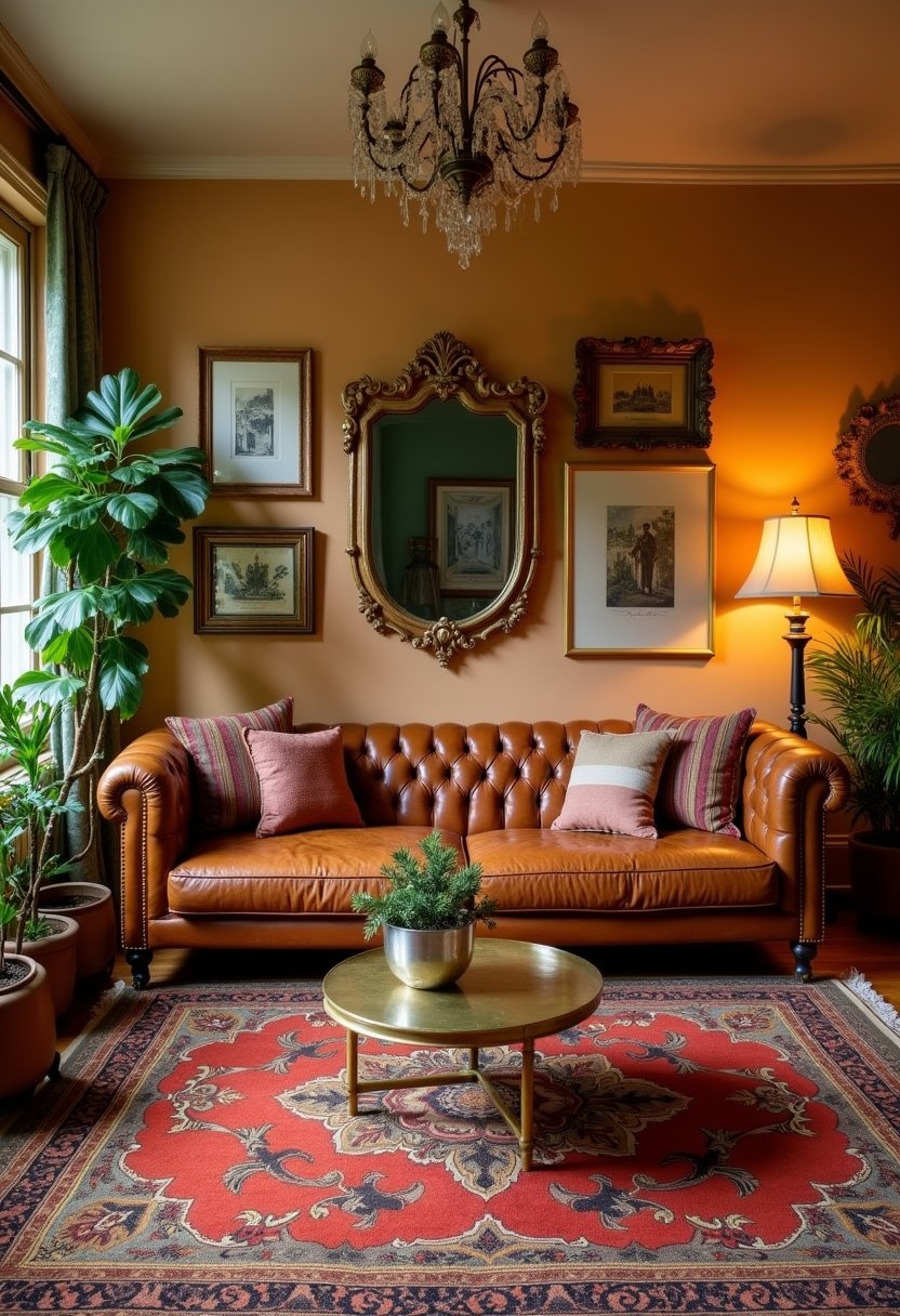 Earthy Vintage Lounge