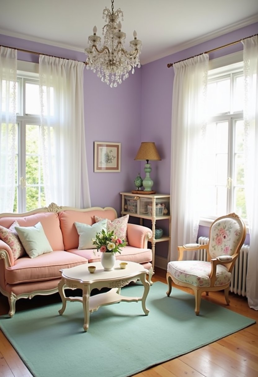 Soft Pastel Cottage