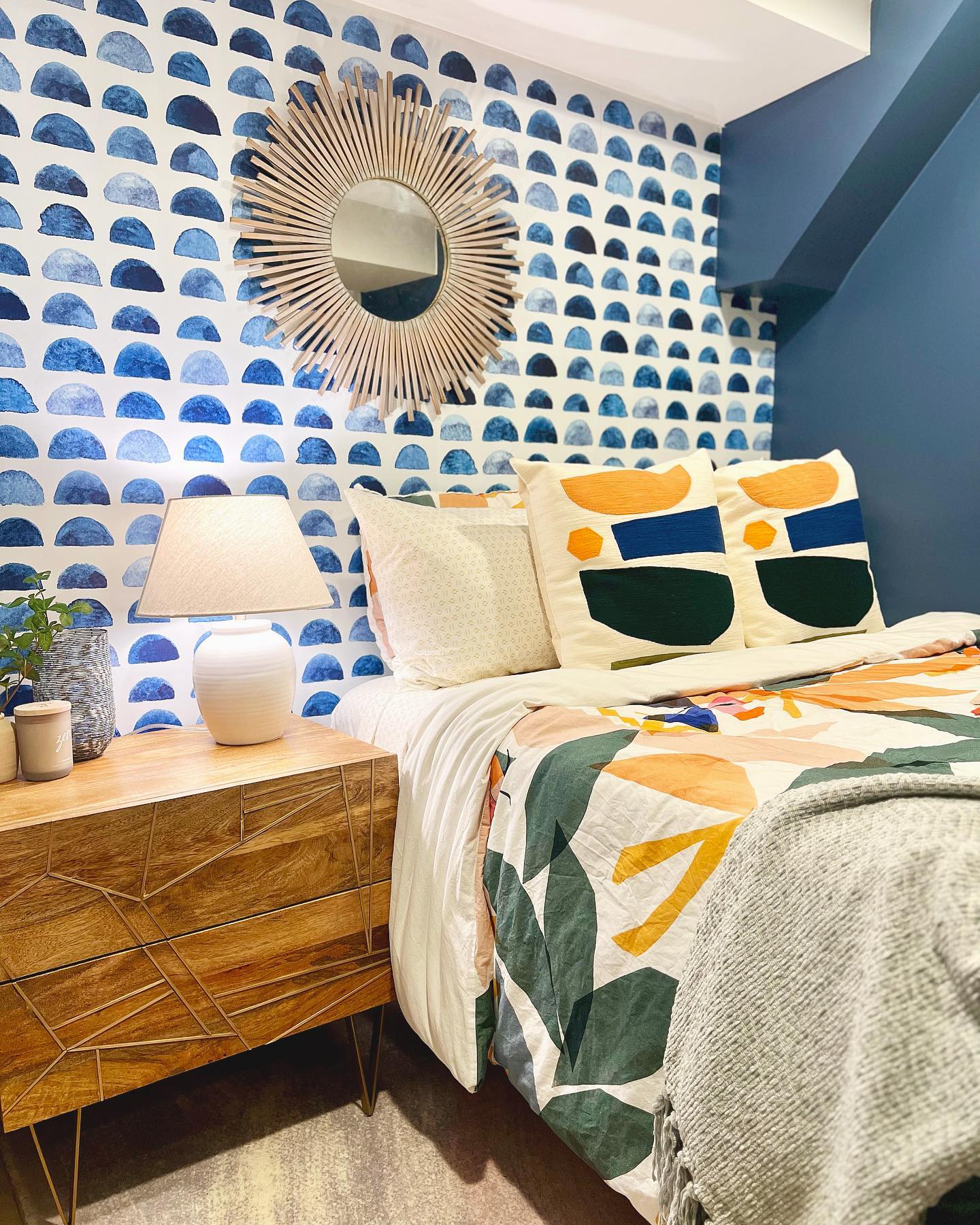 2. a Whimsical Escape: Modern Bohemian Bliss In a Basement Retreat