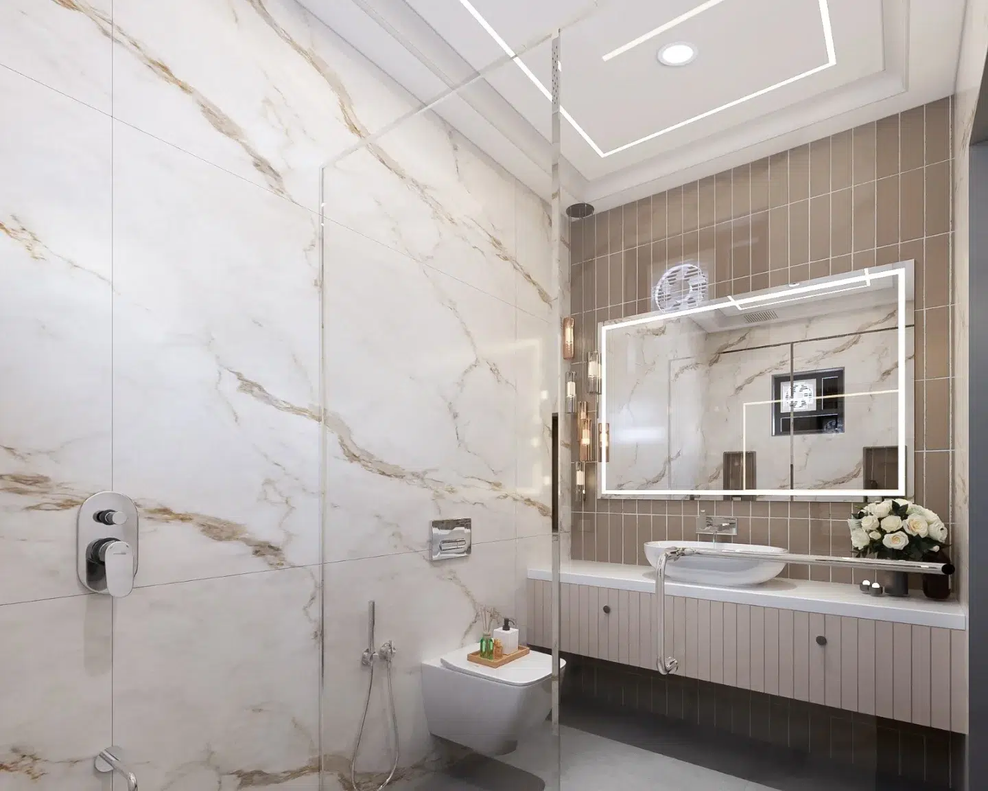 16. Serenity In Stone: a Marble Oasis Awaits