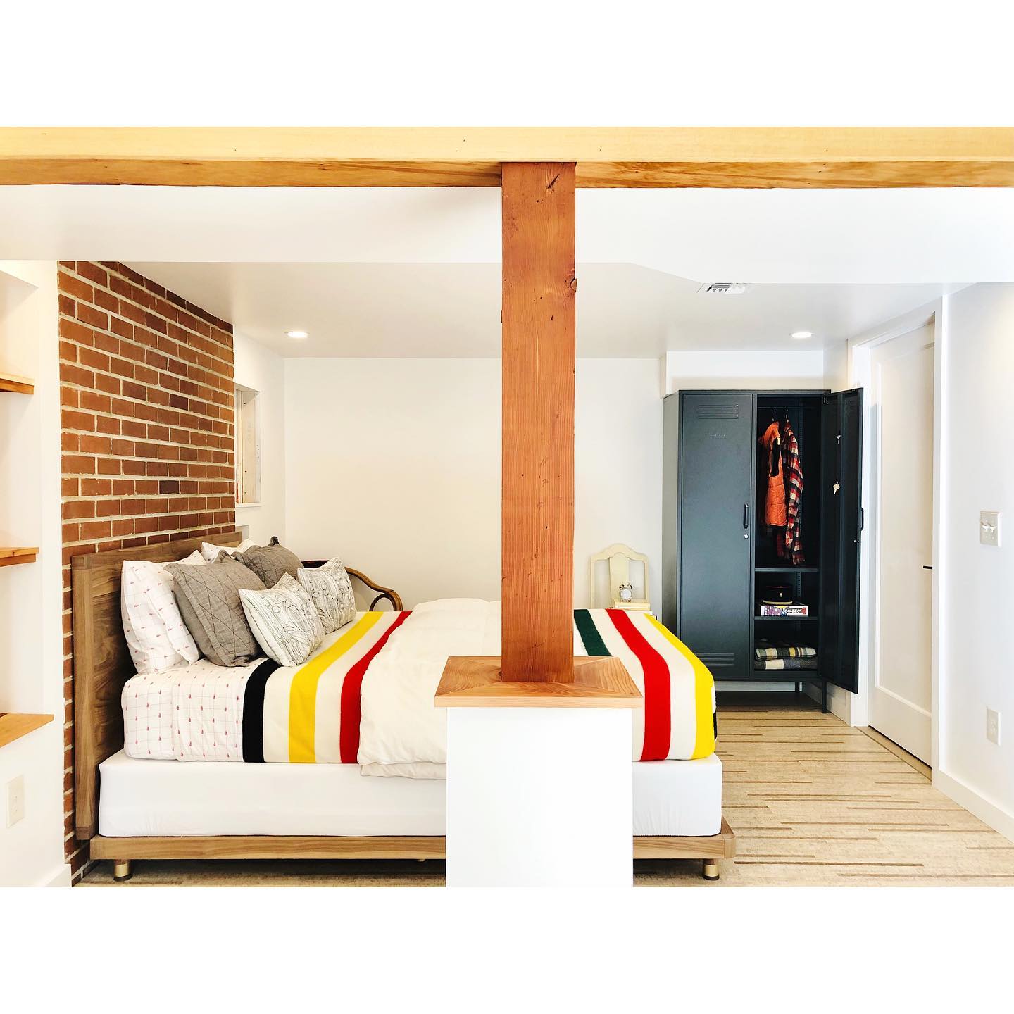 37. Vibrant Sanctuary: Embracing Eclectic Warmth In a Basement Retreat