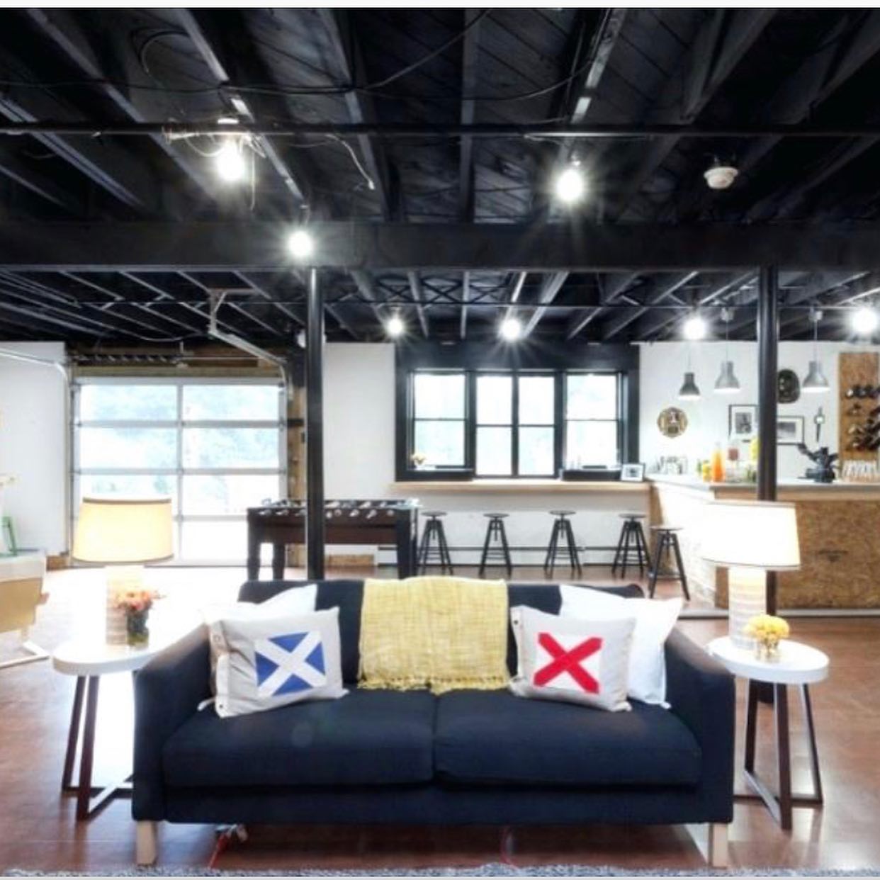 3. Effortless Industrial Chic with a Touch Of Whimsy