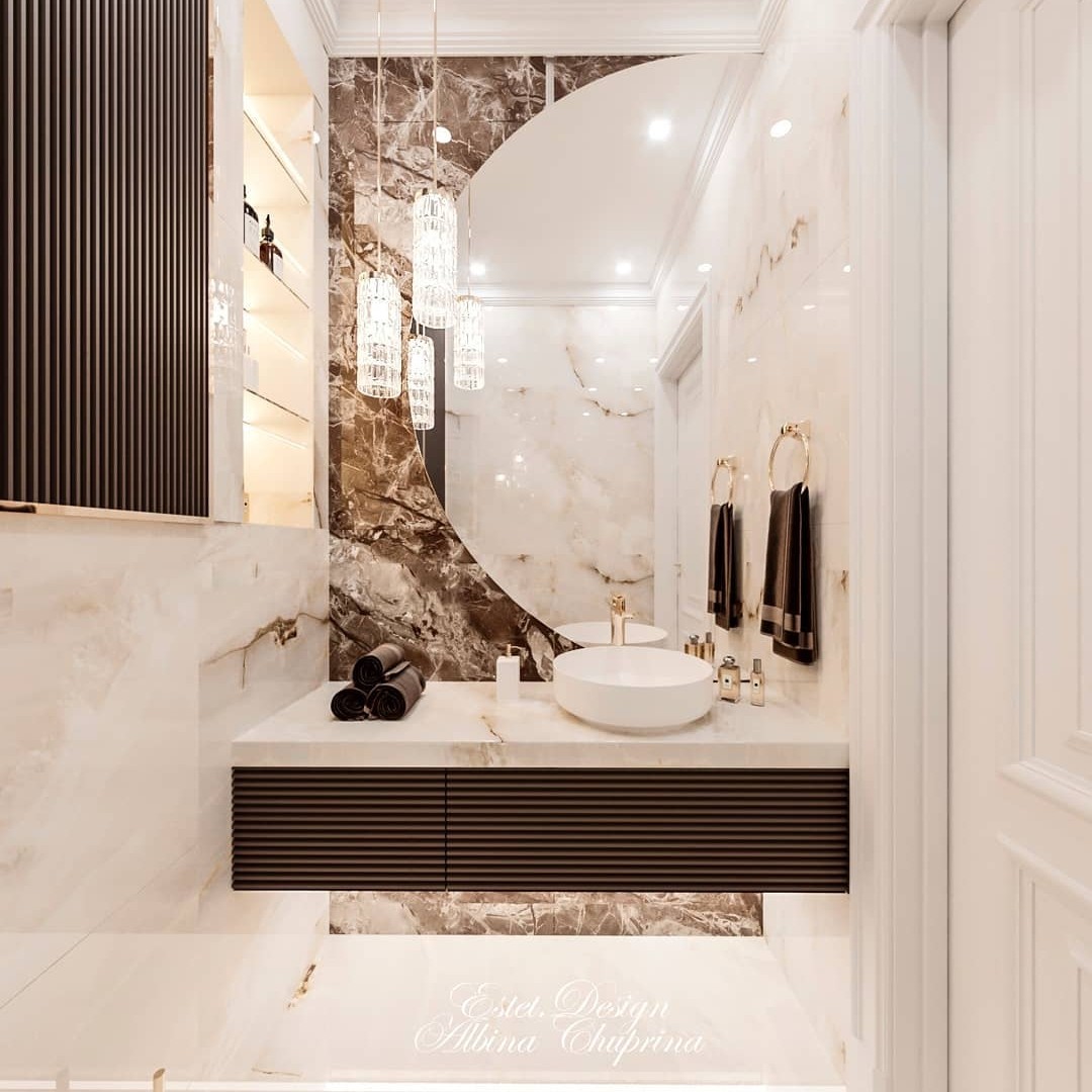 36. Luxurious Elegance Meets Modern Minimalism