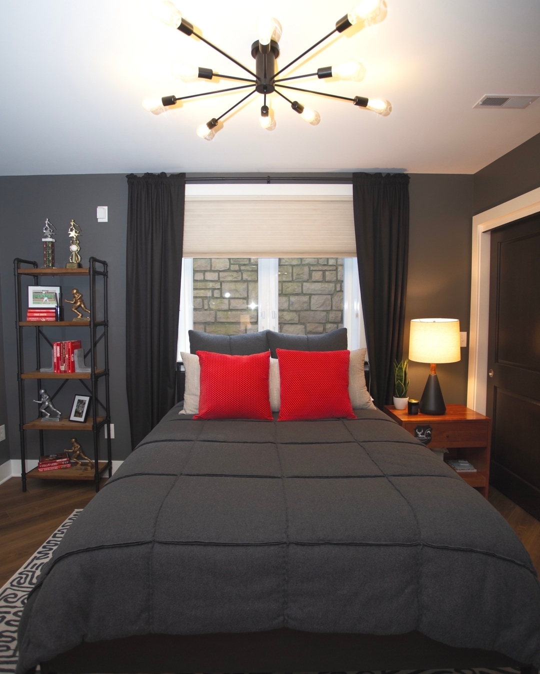 29. Cosmic Comfort: a Bold Basement Retreat