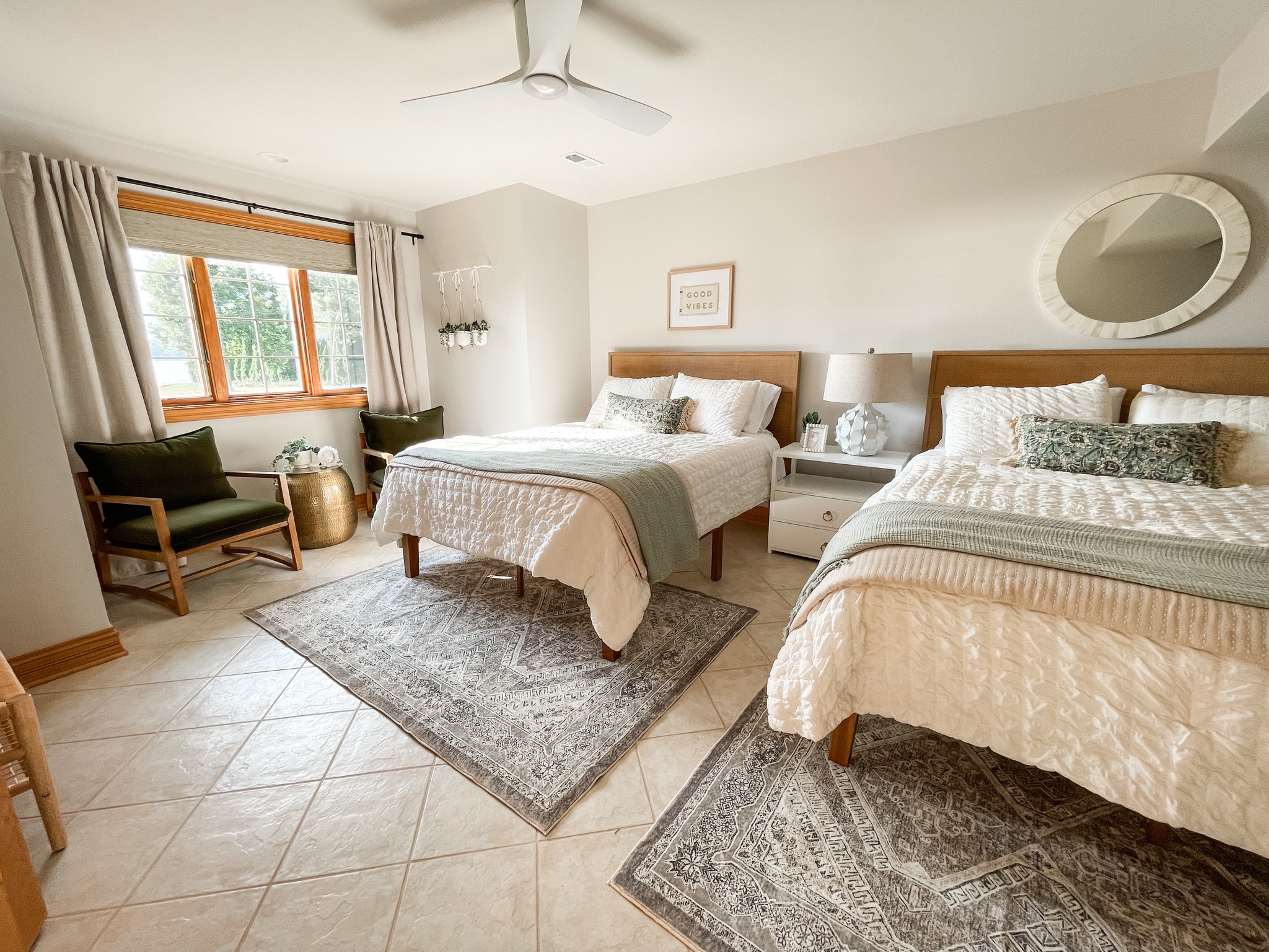 14. Serene Sanctuary: Dual Delight In Neutral Tones