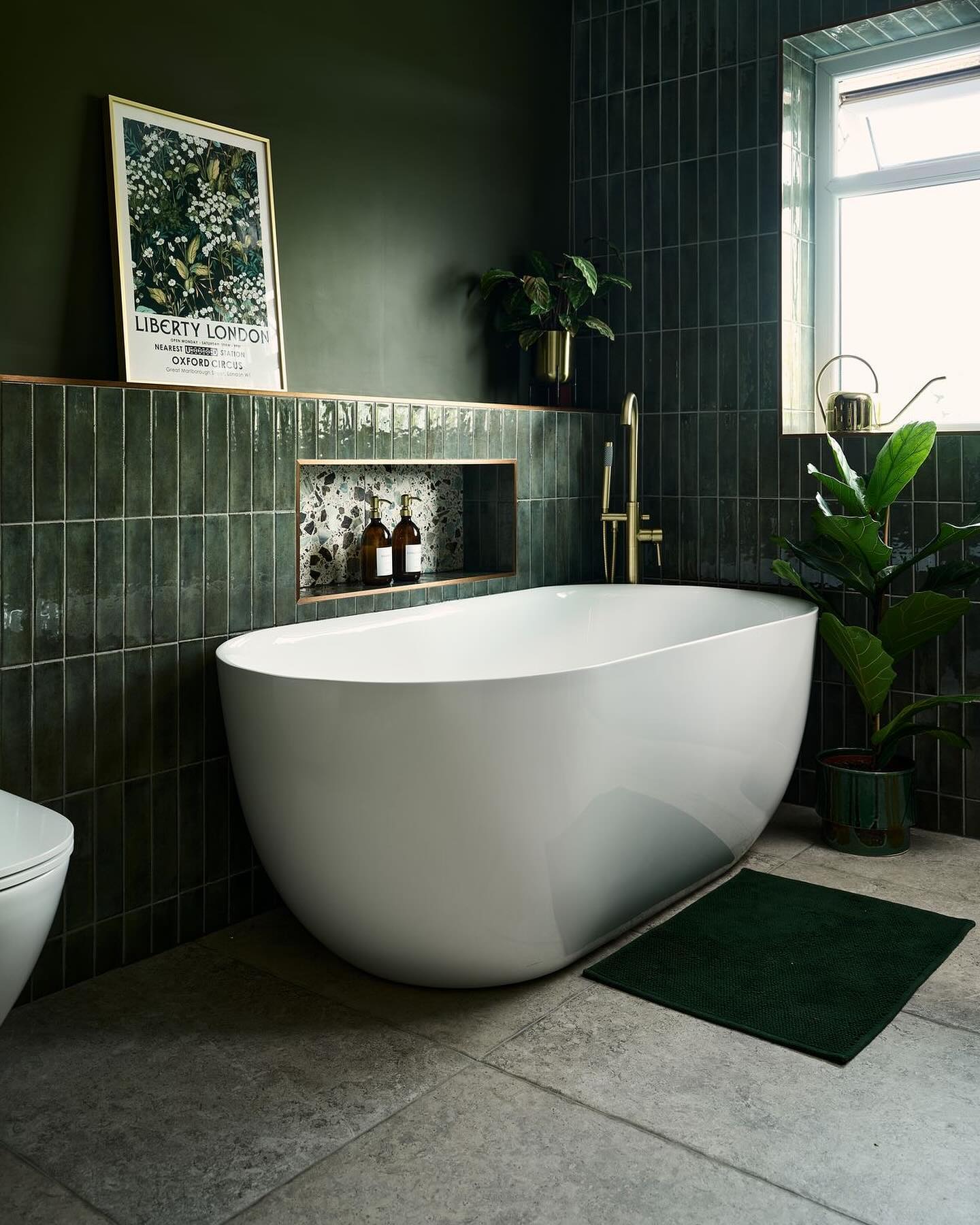 30. Botanical Serenity Meets Modern Elegance