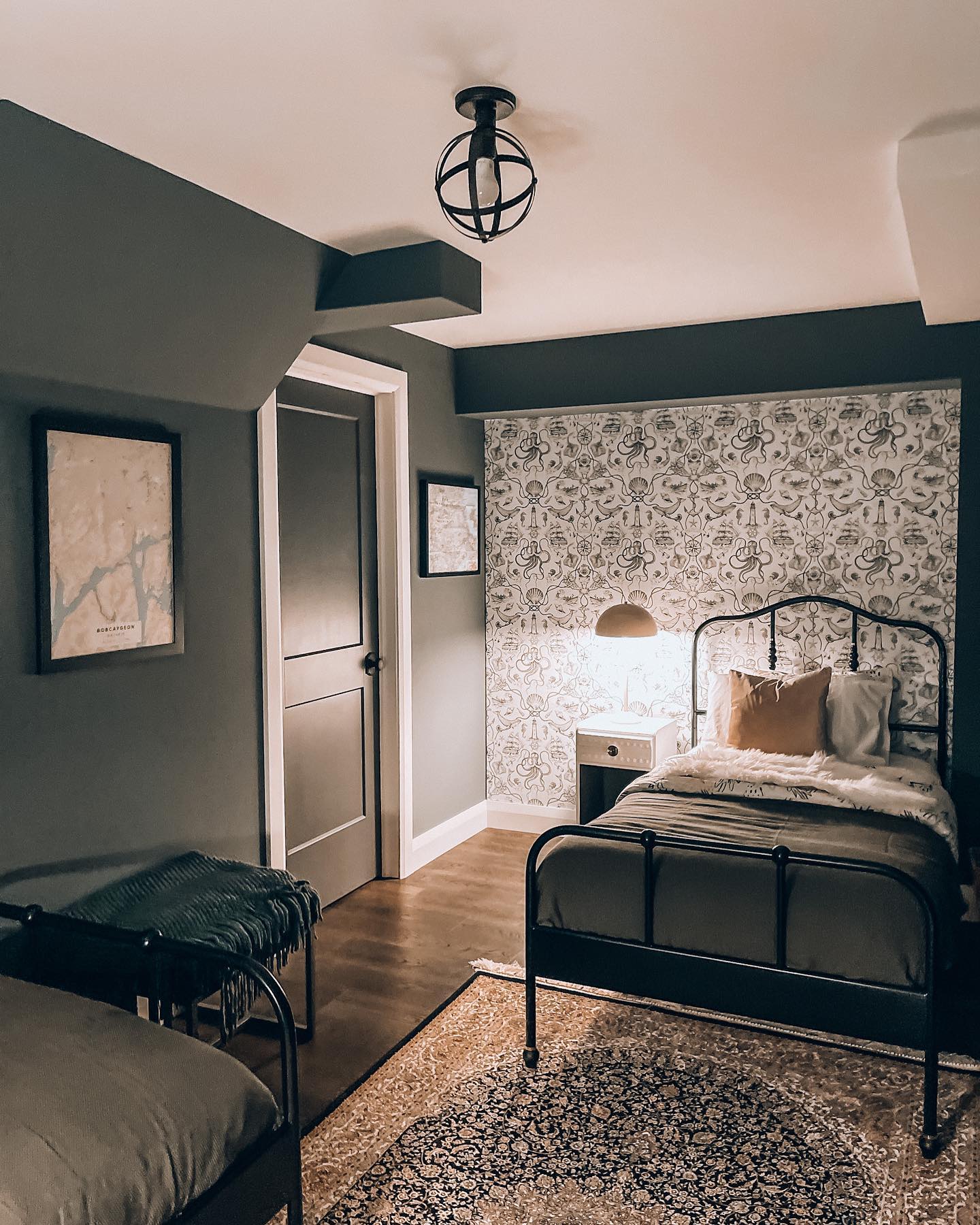 24. Vintage Charm Meets Modern Serenity