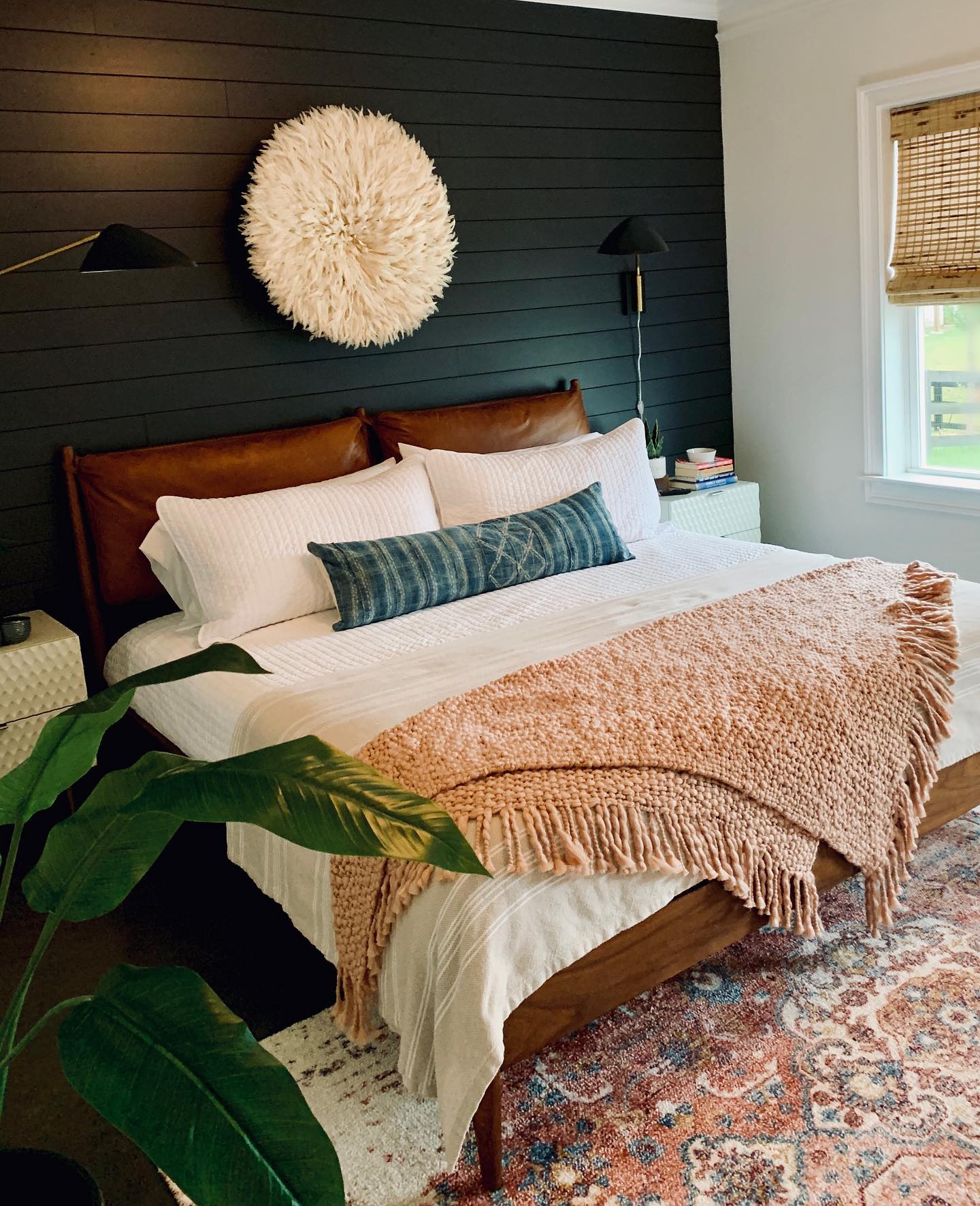 40. moody Oasis: Embracing Textured Tranquility In a Basement Retreat