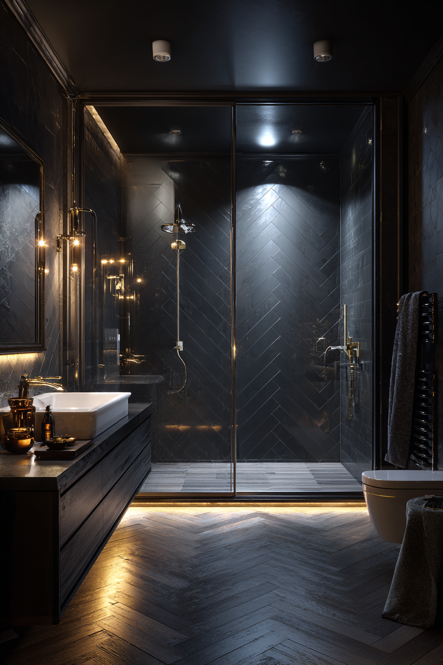 Dark Bathroom Ideas