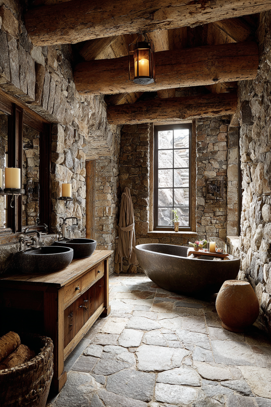 Rustic Bathroom Ideas
