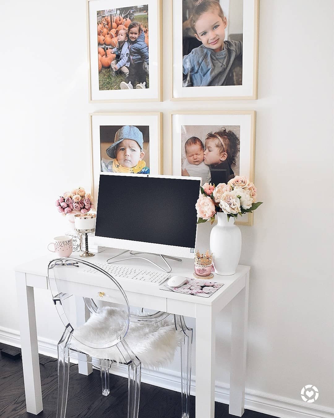 16. Whimsical Elegance: a Cherished Workspace Nestled In Memories