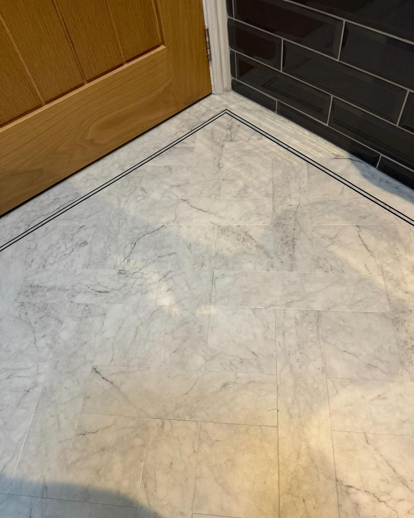 20. Marble Elegance Meets Modern Minimalism