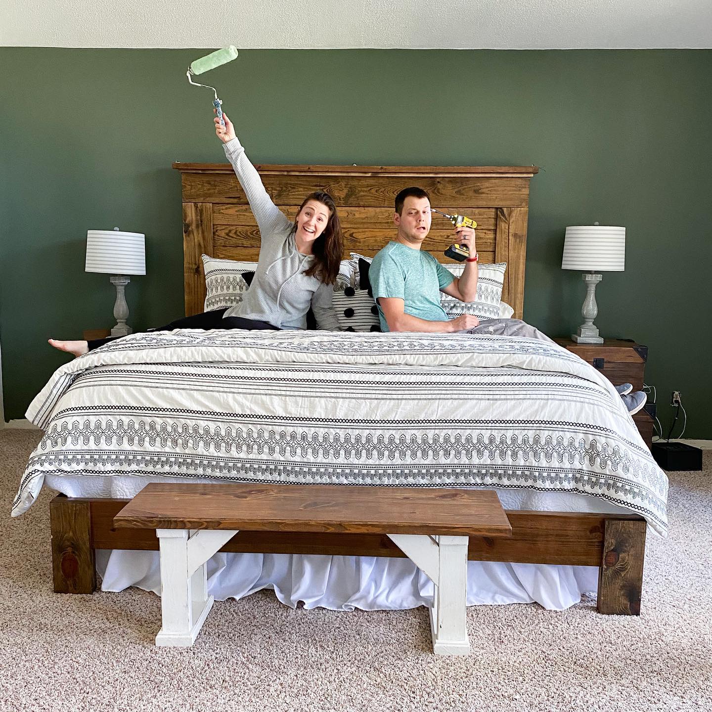 18. Diy Bedroom Bliss: Crafting a Modern Sanctuary with a Splash Of Personality