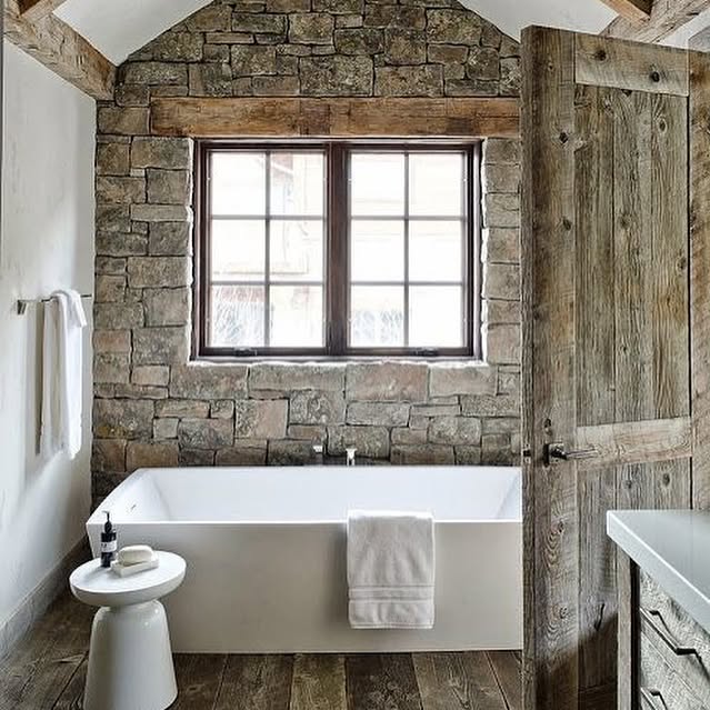 14. Timeless Tranquility: Embracing Rustic Charm In Modern Spaces