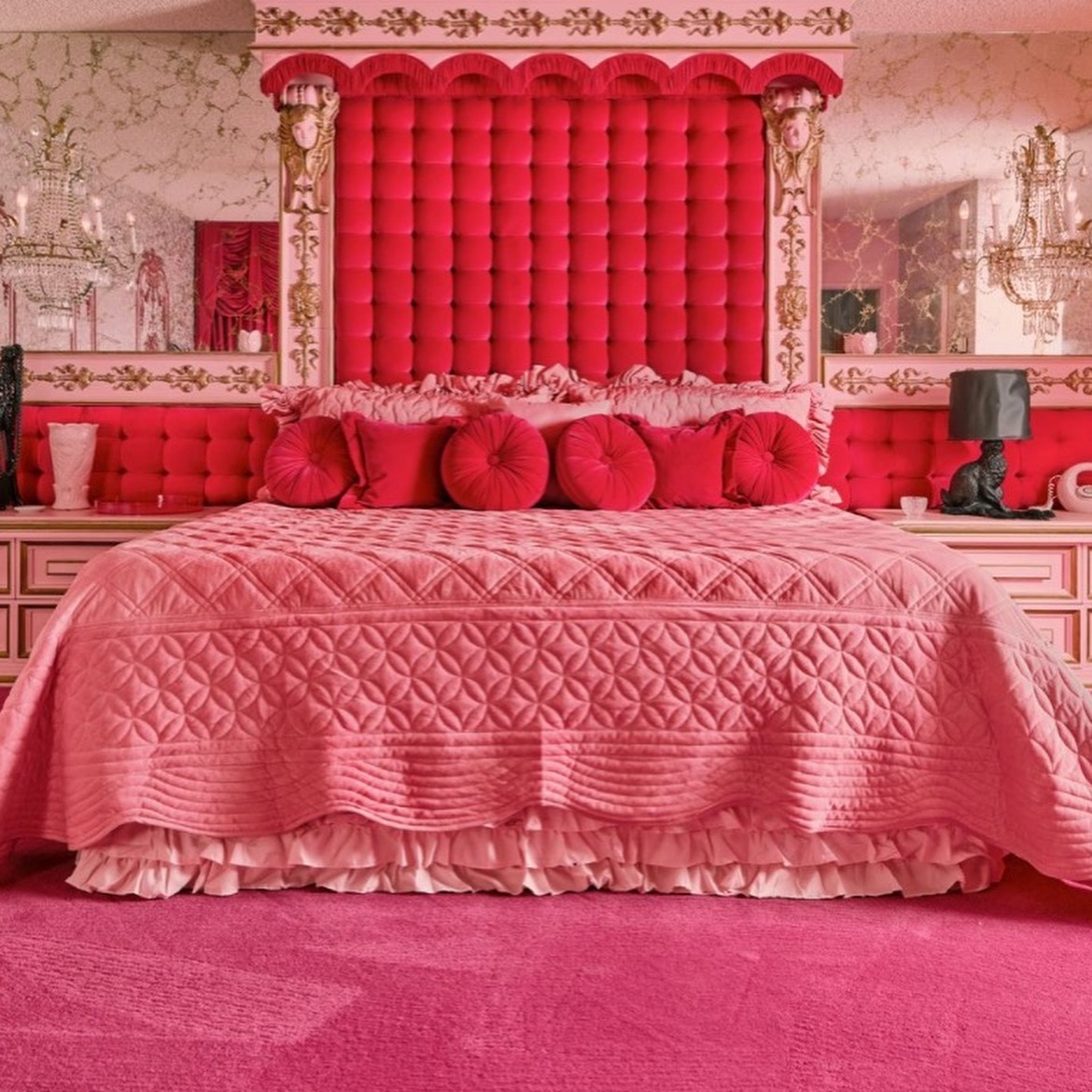 51. Velvet Canopy Dreamscape with Antique Gold Accents