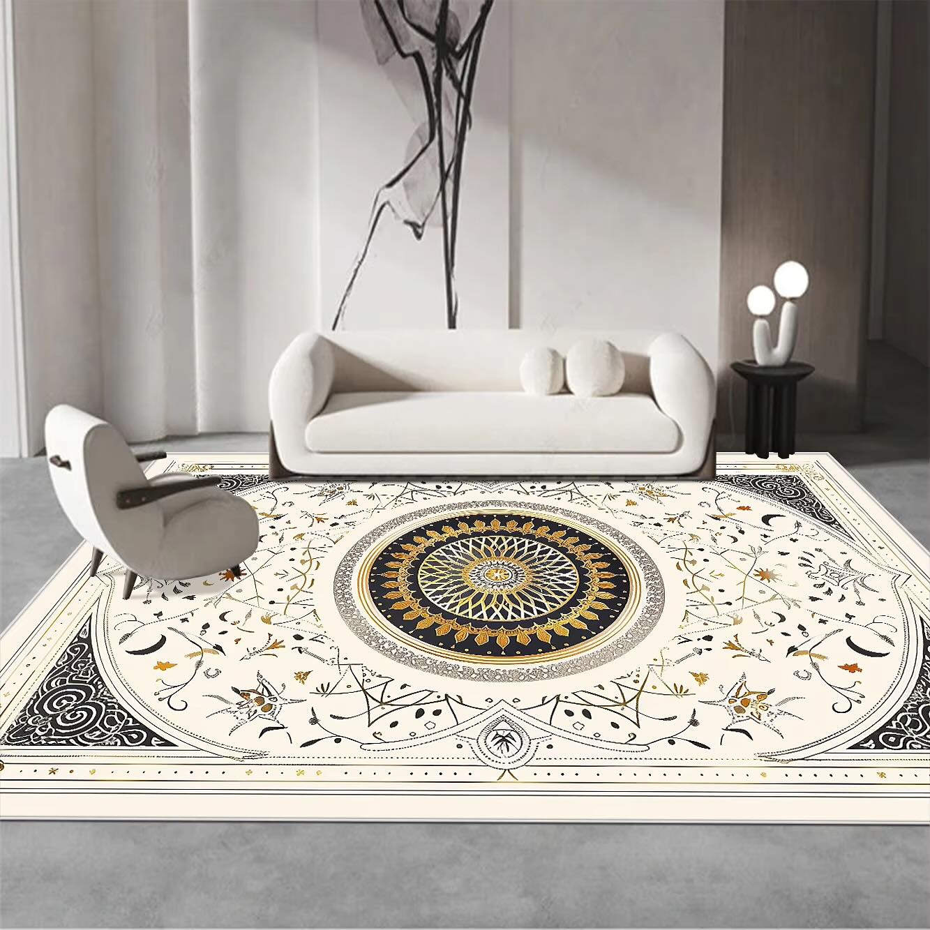 29. Ornate Minimalism: Where Modern Elegance Meets Timeless Design