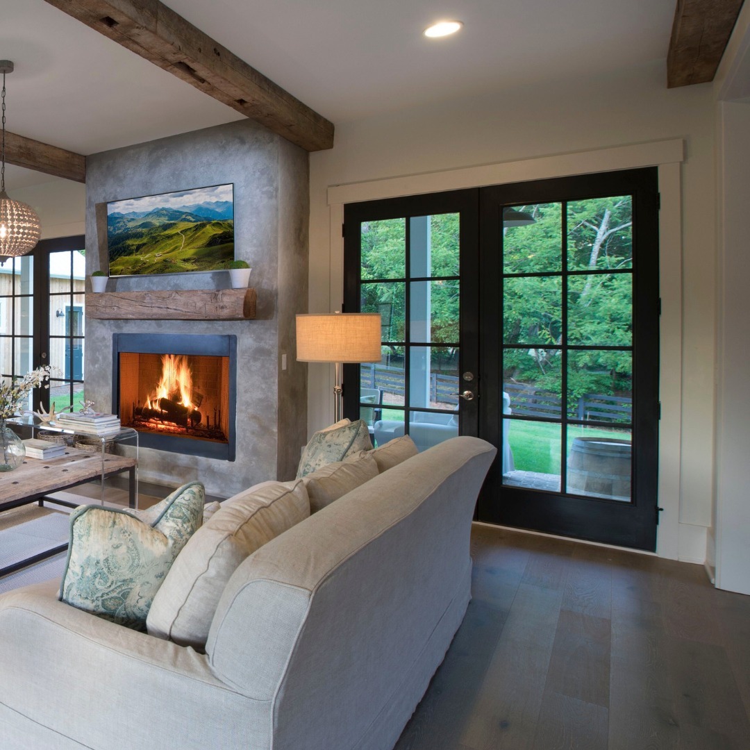4. a Cozy Haven: Melding Modern Minimalism with Rustic Charm