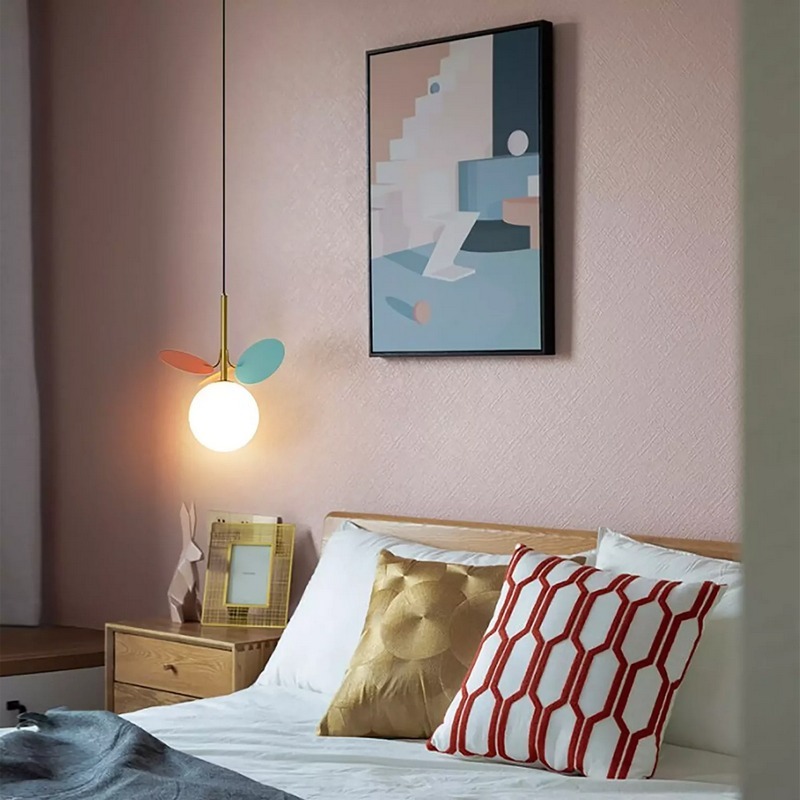 35. Soft Glow Of Amber Crystals and Geometric Shadows on Vintage Wood