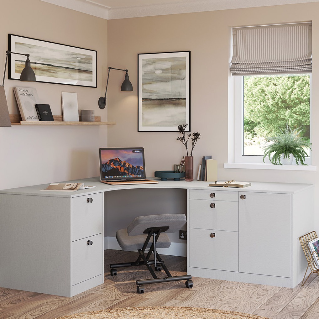 20. Corner Sanctuary: a Tranquil Work Haven That Embraces Nature