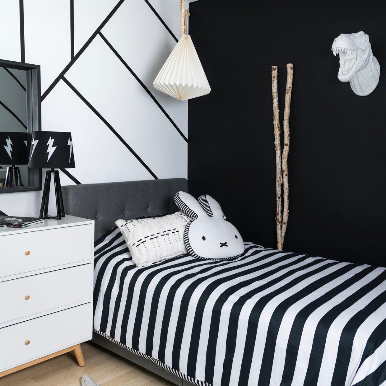 46. Monochrome Whimsy: a Playful Twist In Black and White
