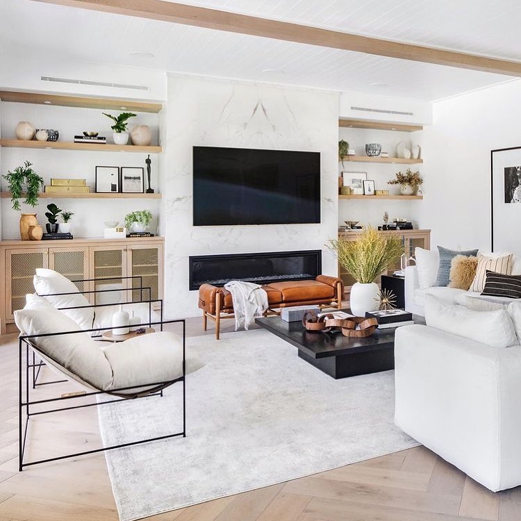 11. Sleek Serenity: Merging Modern Minimalism with Cozy Comfort