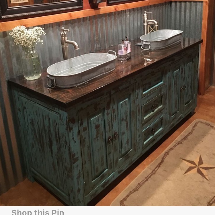 28. Concrete Chic Meets Countryside Charm