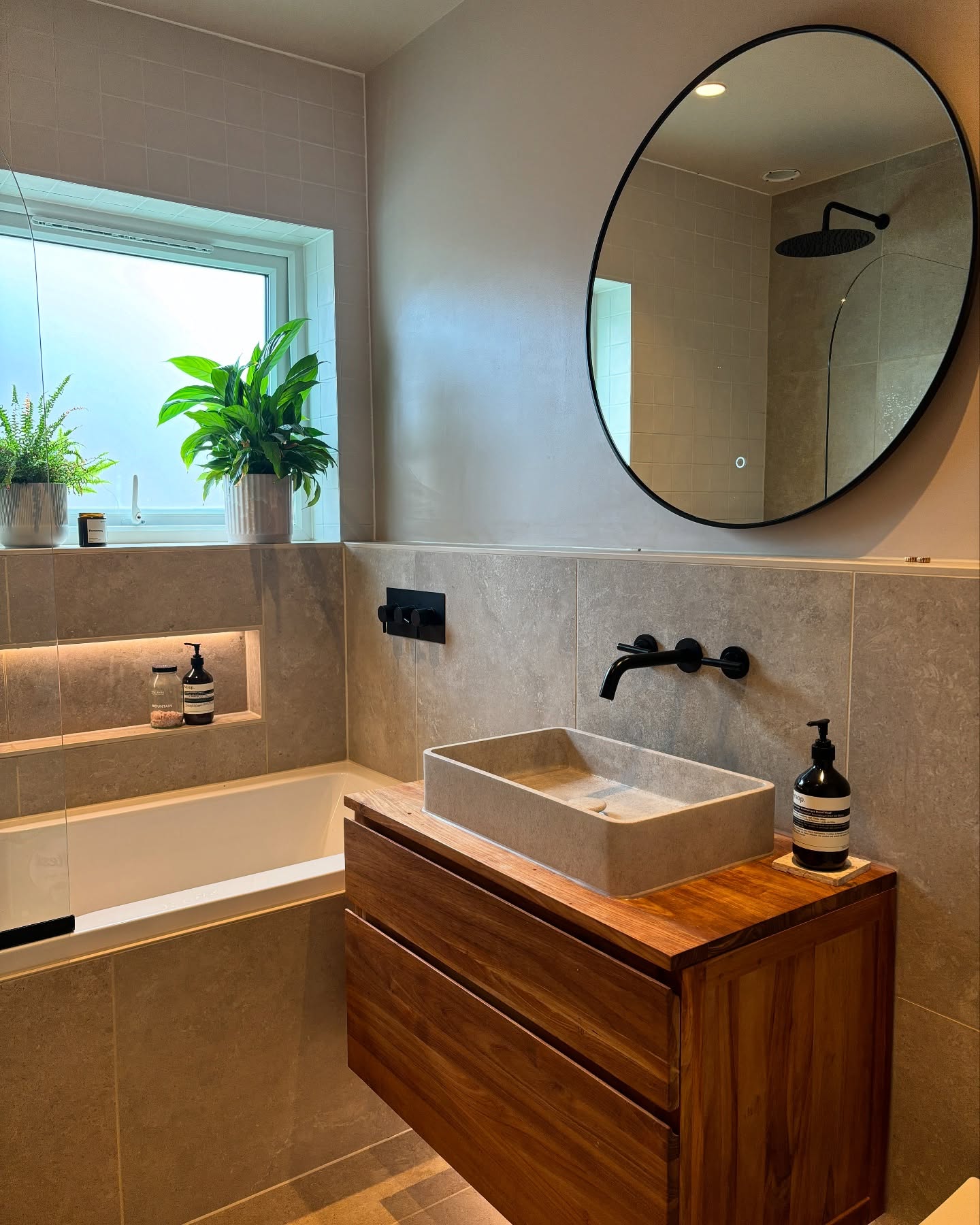 4. Nature's Retreat: Embracing Serenity In a Chic Bathroom Oasis