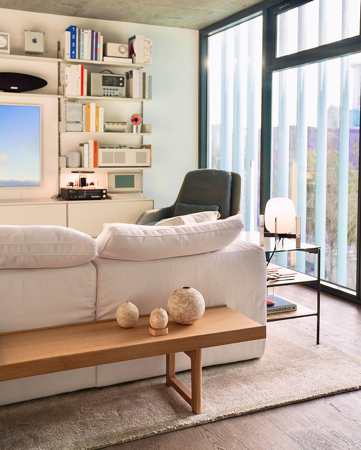 13. Minimalist Harmony Meets Natural Elegance