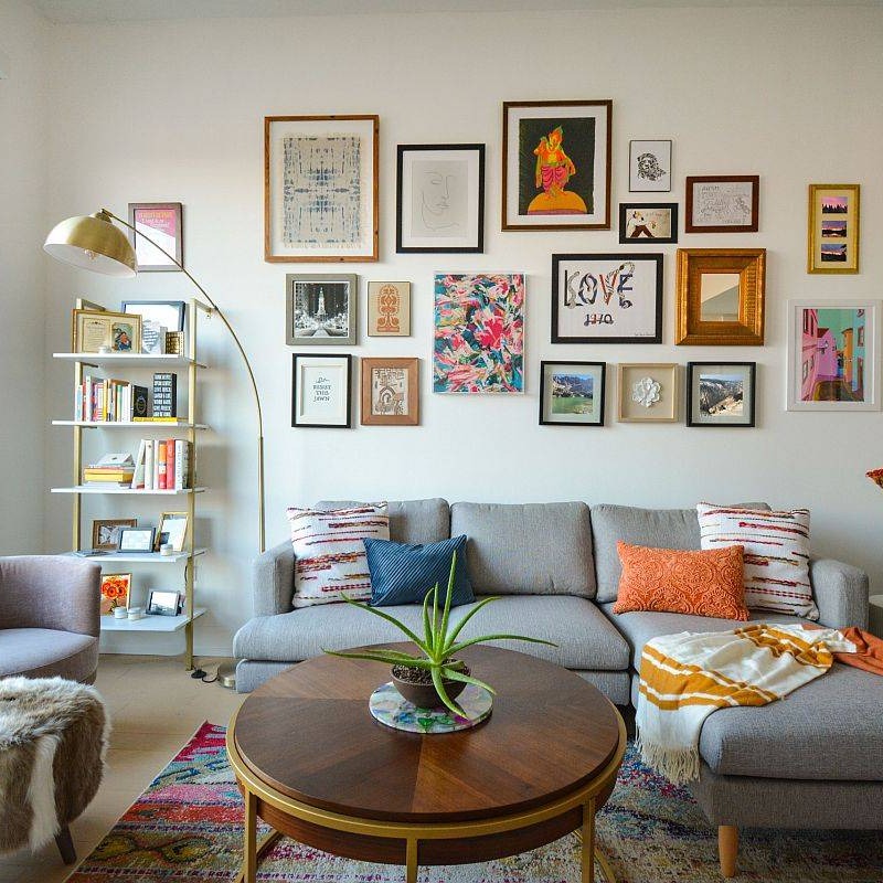 7. Artful Eclecticism: a Layered Living Space That Charms
