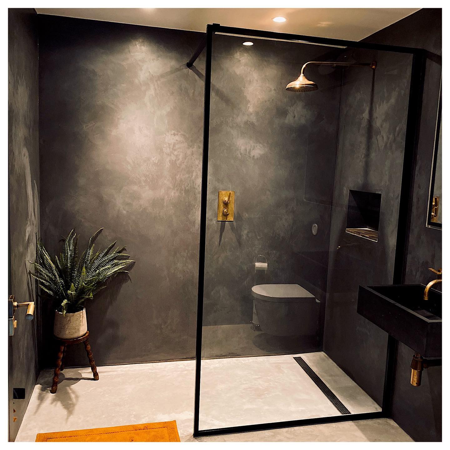 23. Sophisticated Serenity In Slate and Gold